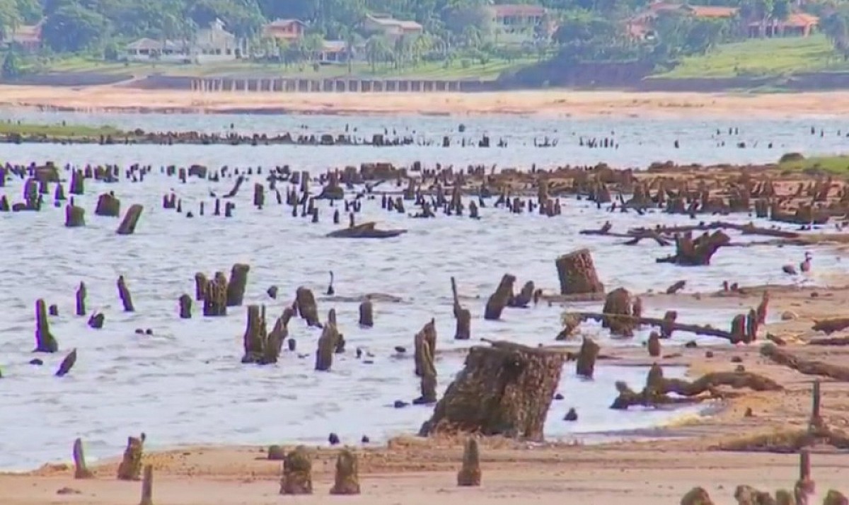 Represa de Avaré atinge nível mais baixo deste ano