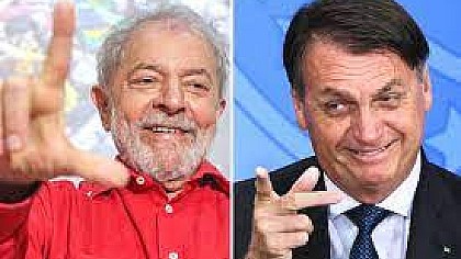 Eleições: pesquisa aponta Lula com 43% e Bolsonaro 26%