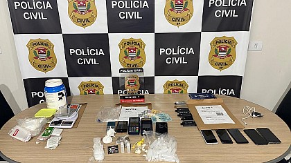 Operação da Polícia Civil prende suspeitos de tráfico em Piraju e Manduri